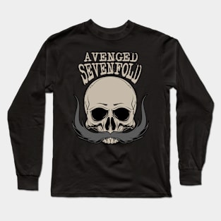 avenged father skull Long Sleeve T-Shirt